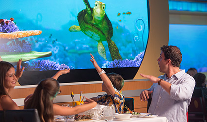 Dining for all ages on Disney Cruise Line