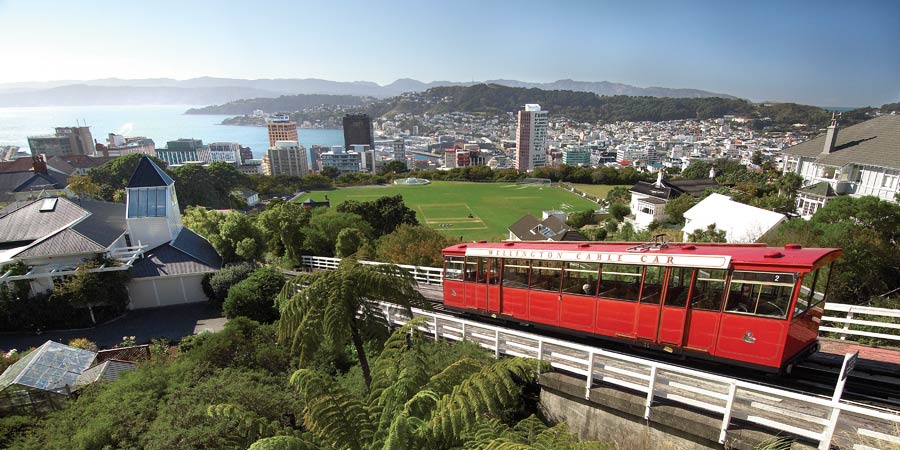 New Zealand Wellington Cable Car