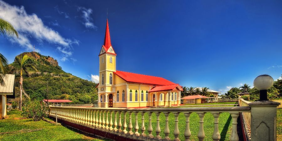 Polynesia Raiatea Church